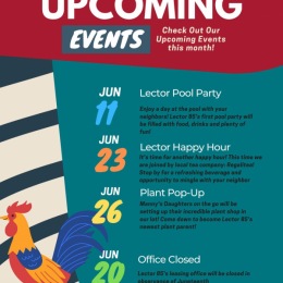 Instagram post from @lector85apts on June 09, 2022 16:43:08pm